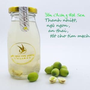 Yến chưng hạt sen