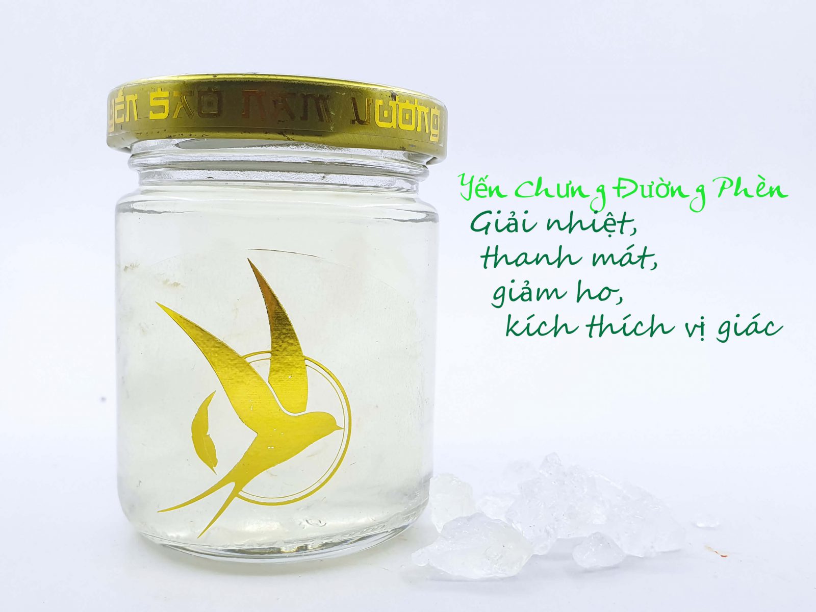 yến chưng đường phèn