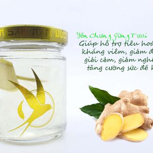 yến chưng gừng tươi