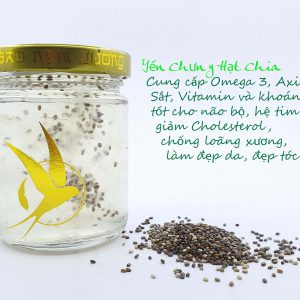 yến chưng hạt chia