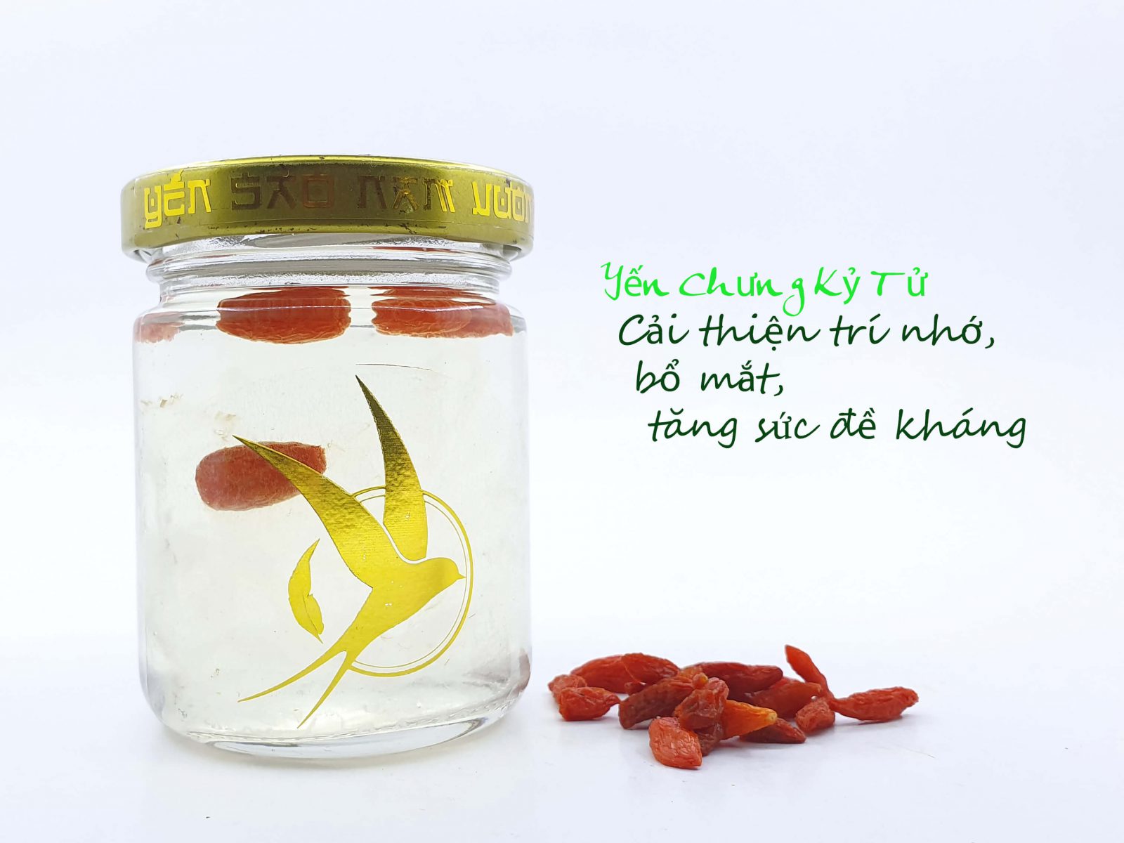 yến chưng kỷ tử