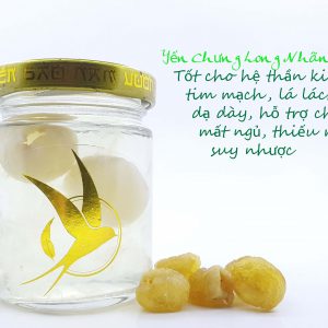 yến chưng long nhãn