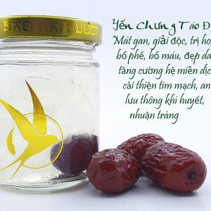 yến chưng táo đỏ